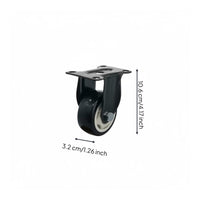 Nylon Plate Caster Effortless Rolling Mobility Hardware Heavy Duty