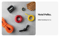 Recovery pulley block Increases Pulling Power sturdyDuty Recovery Sheave