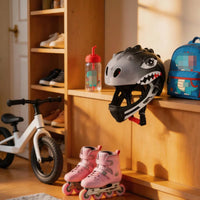 Full Face Child Helmet Ventilation Holes Child's Full Face Helmet Ventilated Secure Headgear for Children, Bicycling Riding, Skating