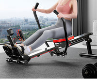 Hydraulic Dual Handle Rowing Machine for Indoor Use