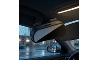 Double-ClipClip Car Sunglasses Case with Inner Soft, Fleece-Like Fabric Lining Scratch-Resistant Car Visor Glasses Case Safeguarding Vehicle Visor Accessories Organizer Box Easy to Install for Drivers, Commuters