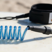 surf boards Leash with Coiled Cord Coiled surf boards Leash Comfortable for Surfers, Surfing