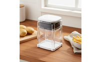Press Chopper Multi Functional Food Chopper Slice Stainless Steel Dicing Attachments Food Crusher