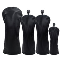 Simple PU Leather Golf Club Head Cover for Hybrid