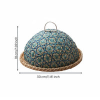 Bamboo Food Cover Tent Handmade Bamboo Food Dome for Dining Room
