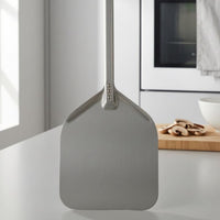 Metal Pizza Peel Rounded Corners Aluminum Pizza Paddle Baking Tool Restaurant Grade Non-Stick