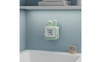 Wall Mount Soap Dish with Brushes Hard Fiber 3 in 1 Cleaning Brush Set