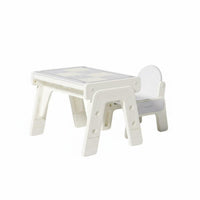 Building Block Play Desk Multi-Functional Design adaptable play area