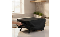 Fitted Pizza Oven Cover with Handles Adjustable Pizza Oven Cover Heavy-Duty Weatherproof for Backyard Cooks, Outdoor Kitchen, Patio