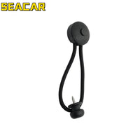 Black Nylon Shock Cord with Fasteners for Boat Covers
