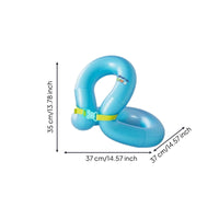 Secure Inflatable Swim Float with Buckle Beginner-Friendly Inflatable Swim Aid with Strap Lightweight Portable for Children, Water Play
