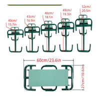 2-in-1 Garden Kneeler and Seat With Tool Pouch 2-in-1 Garden Kneeler for Outdoor