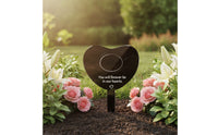 Sympathy Acrylic Memorial Stake Weatherproof Memorial Garden Stake Sturdy Marker Elegant for Grieving Families