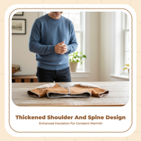 Shoulder Warmer, Wool, Thick, Breathable, Home Use