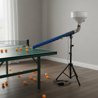 Automatic Table Tennis Ball Launcher ABS Material Table Tennis Ball Feeder