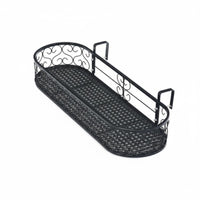 Balcony Railing Planter Box Weather-Resistant Hanging Planter container for Indoor