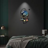Modern Pendulum Timepiece Luxury Home Decor Creative Design for Bedroom