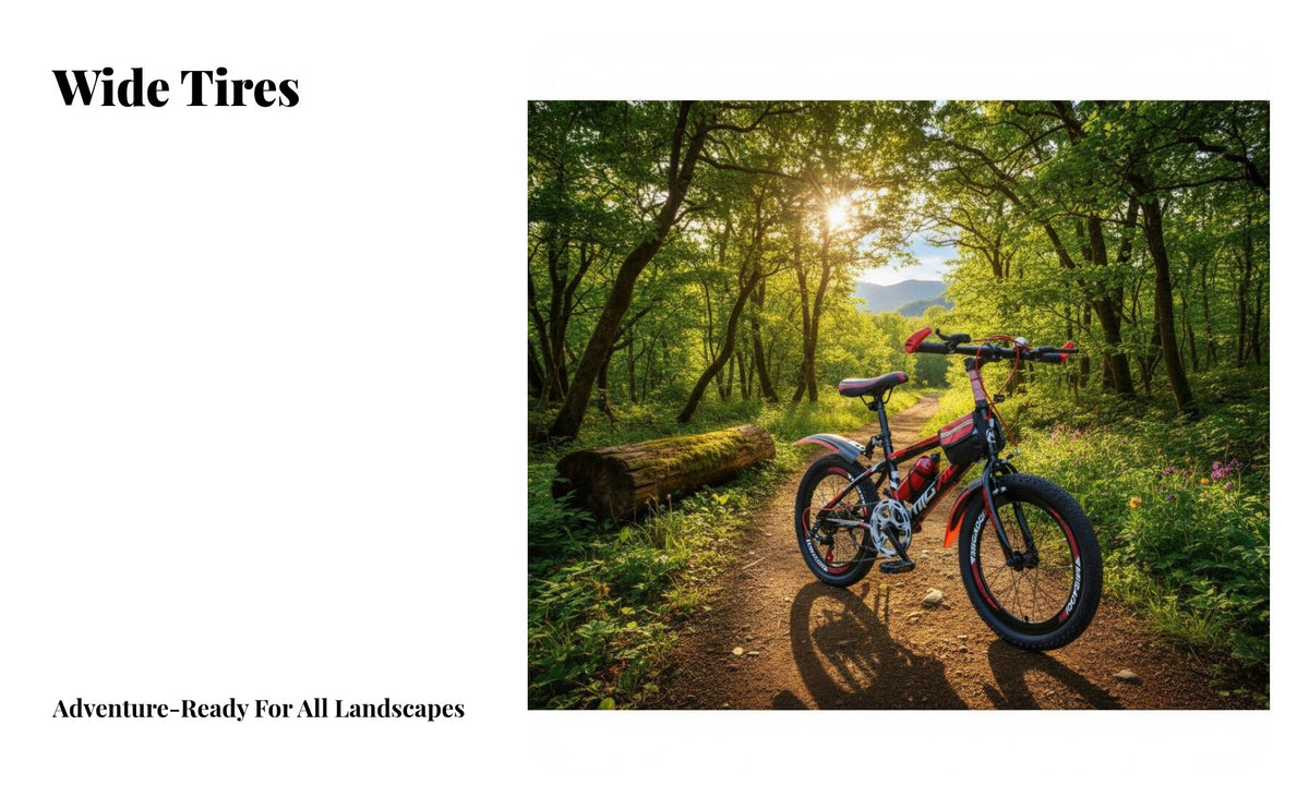 children's Mountain Bike Front and Rear Double Brakes Variable Speed Bike Adjustable Seat & Handlebar Youngster Bike for Students, Boys, Trail Riding