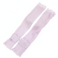 Breathable Bowknot Pearl Arm Sleeves High Elasticity Protection Arm Sleeves Lightweight for Drivers, Athletes, Outdoor Activities, Travel
