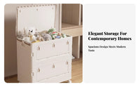Foldable Wheeled Container ToolTool-Less Assembly for Closet, Under Bed, Students