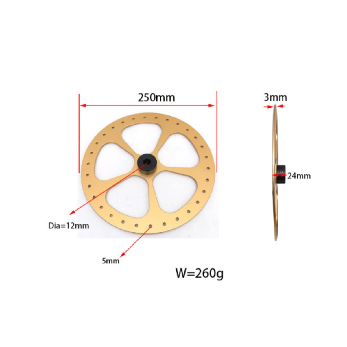 Flag Hole Base Plate Lightweight Aluminum Flag Plate Sports Gear for Competitive Freedivers