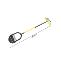 Half Moon Edger Tooth Blade Manual Lawn Edger Large Foot Platform