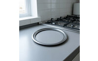 Stove Band with Welded Seam Heavy-Duty Steel Stove Band Easy to Clean