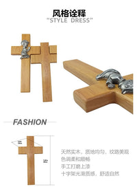 Wooden Cross Pendant Decorative Craft