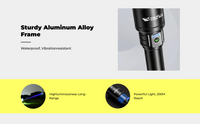 Rechargeable high-lumen LED