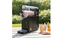 Countertop Chilled Drink Machine Compact Slush Machine Easy-Clean Appliance Smooth for Home Gatherings