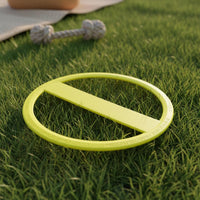 Reusable Frisbee Hoop Hollowcenter Design Flying Hoop Disc Long-Lasting Throw and Retrieve Disc Lightweight for Pets, Kids, Park, Yard
