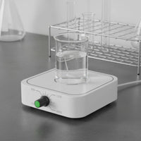 Compact Design Mini Stirrer Low Noise Adjustable Speed Mixer Quiet Operation Electromagnetic Stir Plate Easy to Clean for Students, Hobbyists, Homebrewers, Kitchen, Outdoor