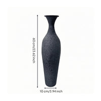 Floor Vase with Narrow Neck Rustic Tall Floor Vase Nordic for Entryway