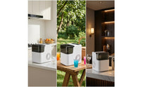 Compact Countertop Ice Maker Automatic Portable Ice Maker for Home Kitchen