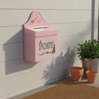 Wall Mount Mailbox Enchanting Design Vintage Wall Mount Mailbox Vintage Design Mail Container Decorative Rose Letterbox