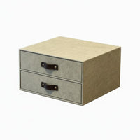 Pull-slide-out Cabinet Drawer Nordic aesthetic Organizer Bin Stackable Design for Students