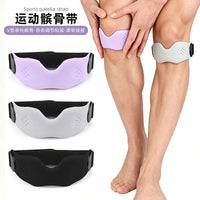 Outdoor Sports Patellar Band Knee Brace for Running, Basketball, Hiking, Fitness with V-Shape Support and Breathable Knee Strap