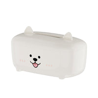 Creative Animal-Shaped Desktop Tissue Box, Waterproof, PS Material