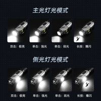 德国手电筒2026新款强光充电超亮户外迷你小型拐角磁吸工作灯维修