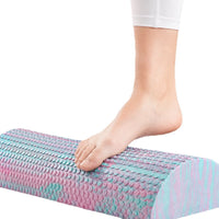 Foam Roller Half Axis Yoga Muscle Roller Flat Column Camo Foam Roller for Beginners