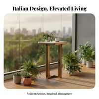 Ornament Pedestal Italian Design Tall Square Display Pedestal for Entryway, Home