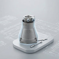 Trimmer Repair Connector Plate Assembly Durable Metal Mount Engineered for Secure Equipment Fit Suitable for Yard Maintenance Equipment Upkeep