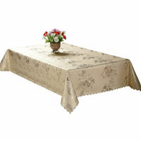 PVC Tablecloth Odorless PVC Table Cloth Formaldehyde Waterproof Tablecloth