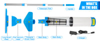 Cordless Handheld 3-in-1 Pool Vacuum with Over 100 Minutes Runtime