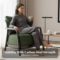Upholstered Armchair Mid-Century Moderncenturyperiod & Design Highlight Chair Retro Design Comfortable for Interior Designers