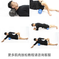 Foam Roller with Grooved Design for Muscle Relaxation