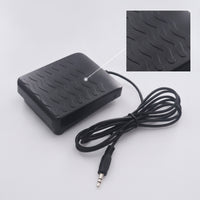 Compact Keyboard Sustain Pedal Non-Slip Universal Sustain Pedal Slimline Foot Switch Wired for Keyboardists, Pianists, Home Practice, Music Studio