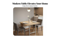 Foldable Design Slim silhouette transformable Table Minimalist aesthetic Workstation Space-Saving Household Furniture Multi-Purpose for Home Office Workers, Apartment Dwellers, Small Spaces, Dining Room, Classrooms, Training Rooms