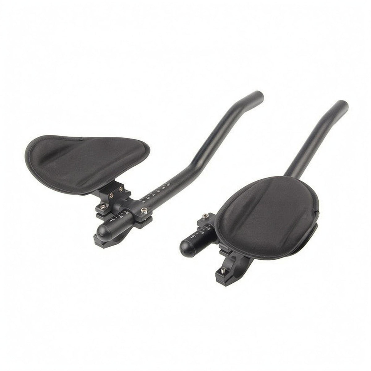 Cycle Handlebar Armrest Aluminum Alloy Clamp-on Handlebar Armrest Textured Grip Adjustable