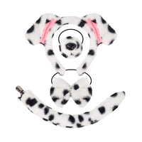 Easter Animal Headband Plush Dog Cartoon Cute Dalmatian Hair Hoop